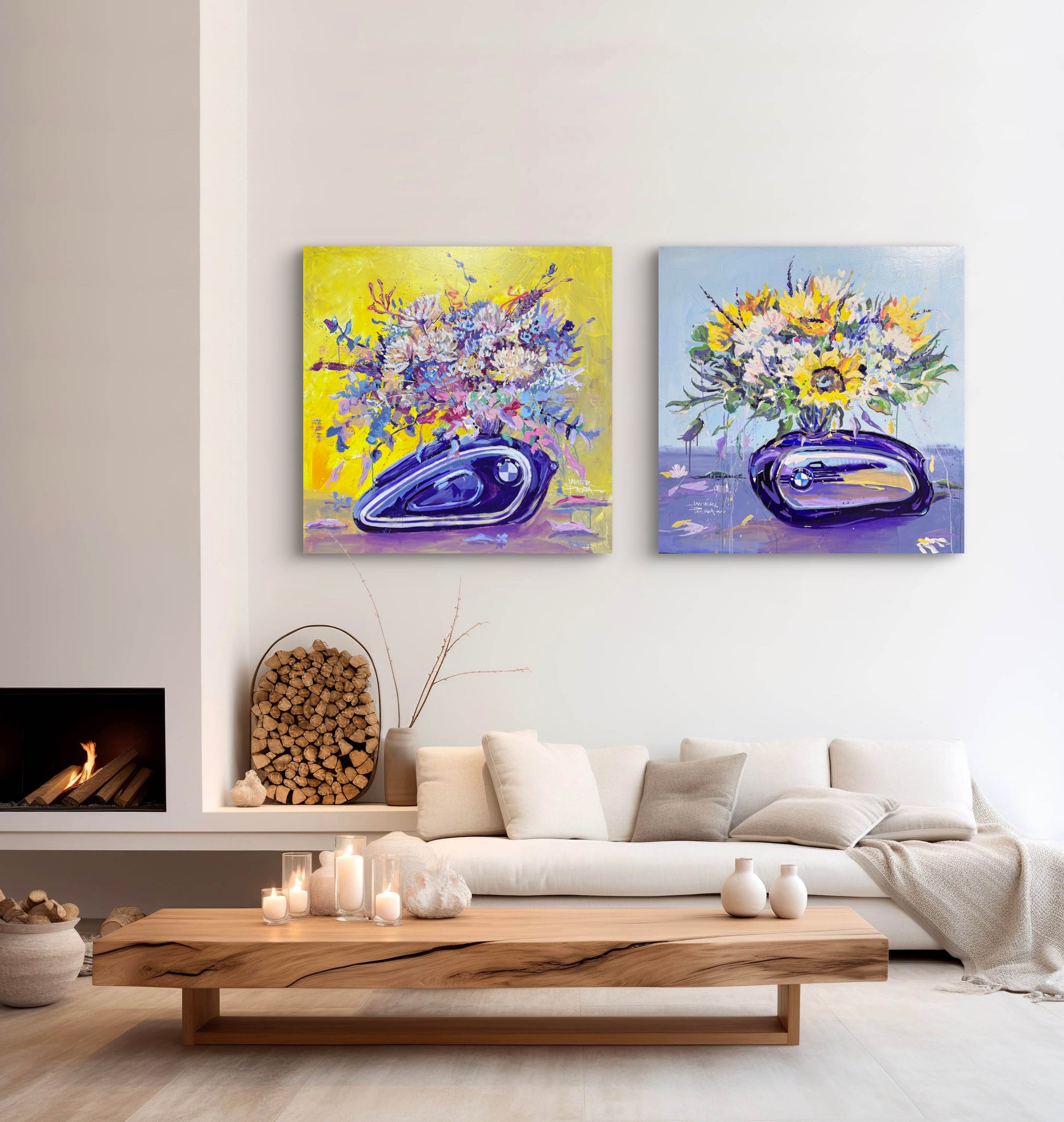 Original Artworks made by Javier Peña in Madrid