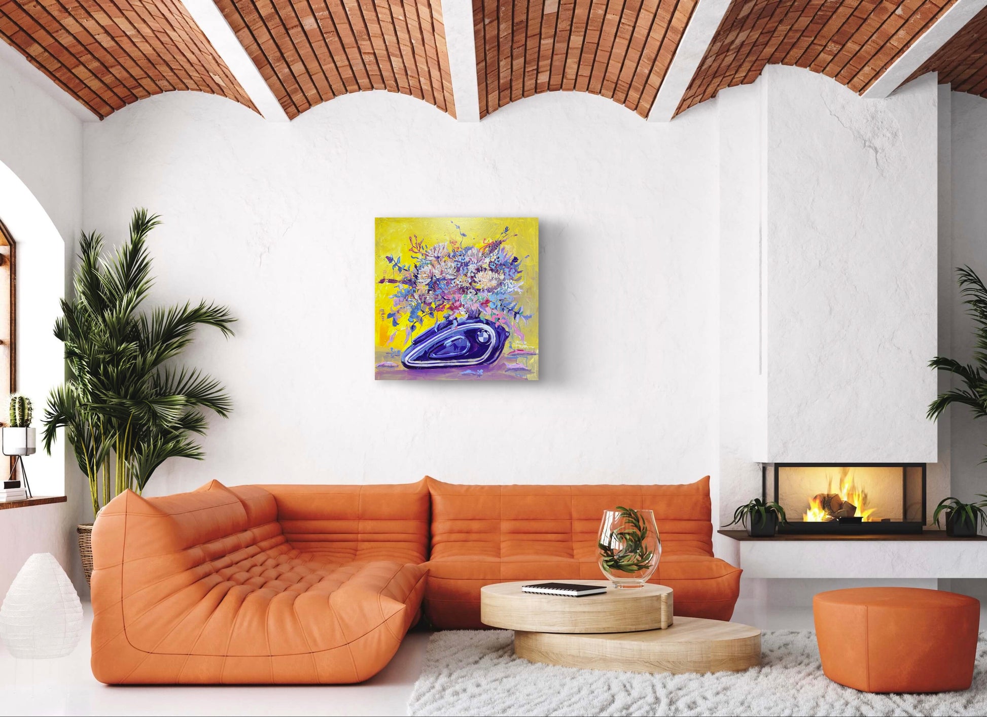 Original artwork made by Javier Peña. Acrylic on canvas.